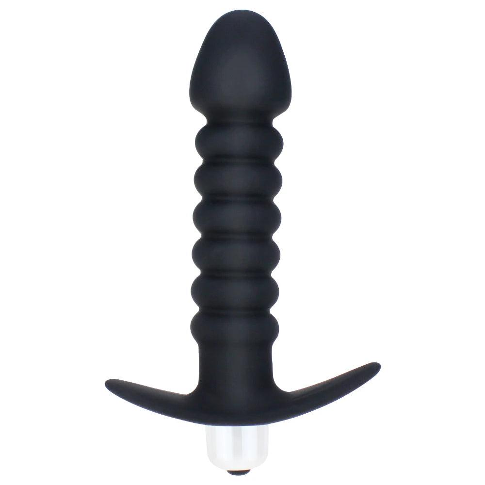 Silicone Anal Beads Butt Plug Vibrator Anal Plug Toy Strapon Dildo Male Prostate Massager Anal Sex Toys for Gays/Couple Men