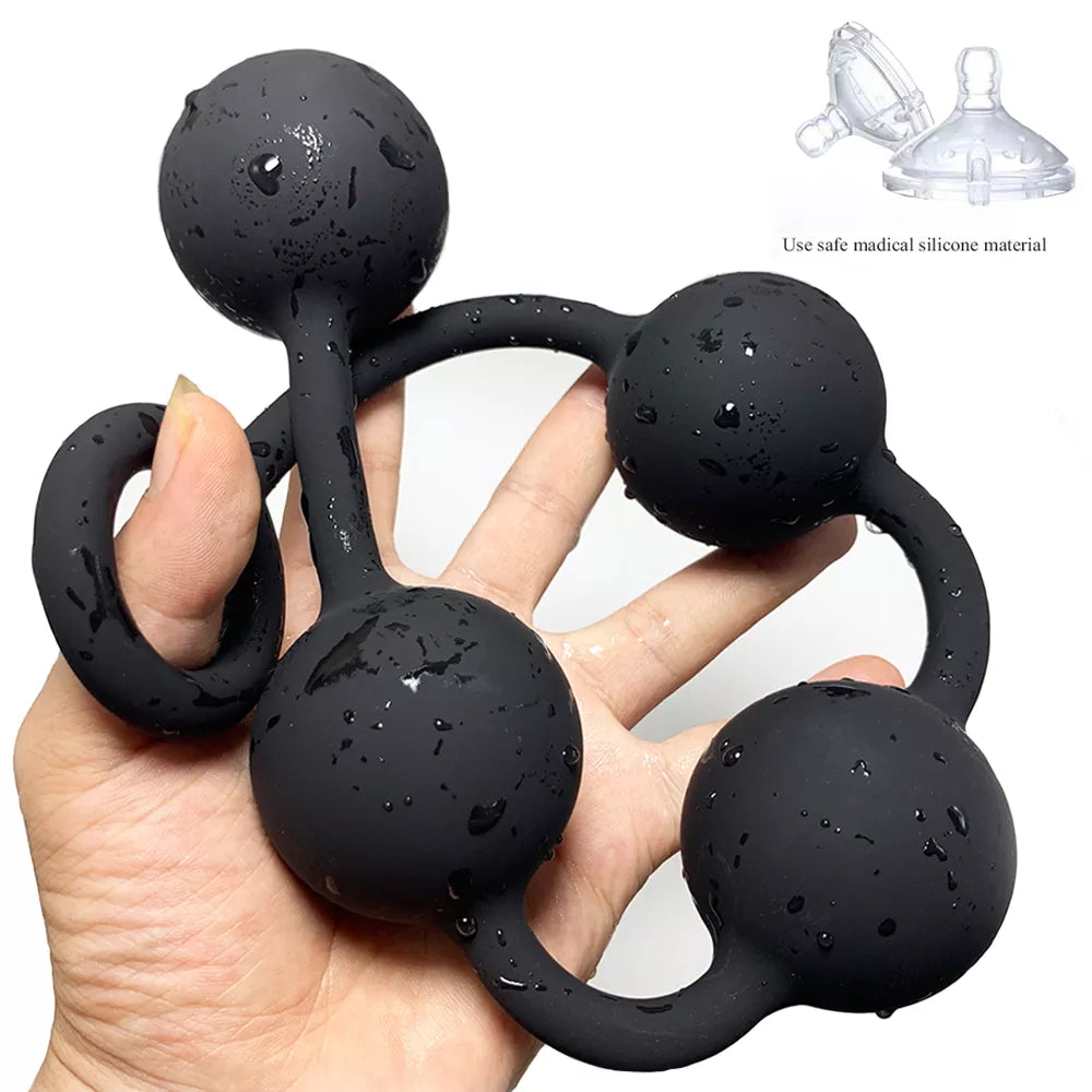 Anal Plug Buttplug Silicone Dildo Anal Balls Sex Toys for Womans Erotic Bdsm Toy Butt Plug Anal Beads Long Butt but Anal Toys