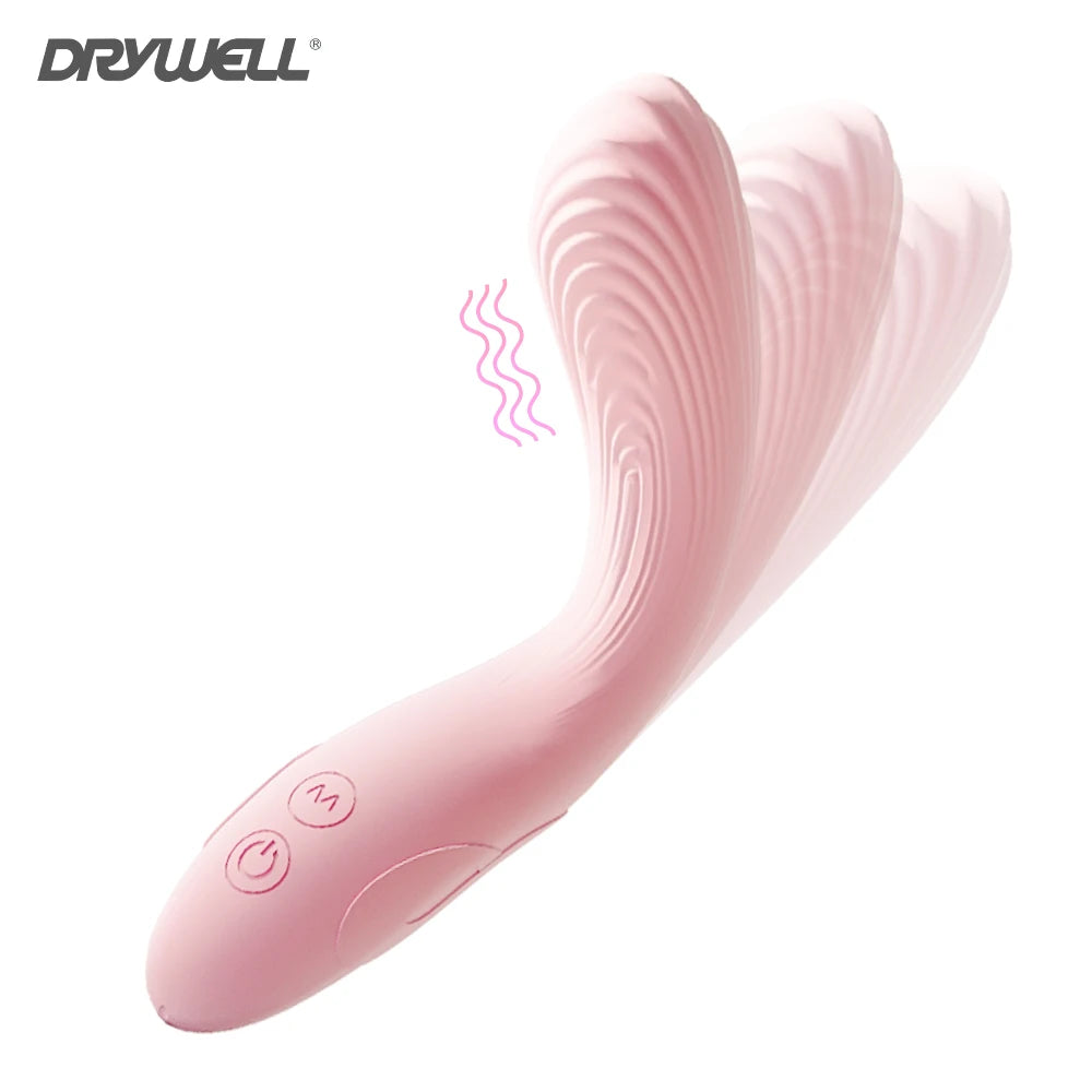 DRYWELL Vibrator for Women Silicone Vibrators G Spot Clitoris Stimulator Powerful Female Masturbator Waterproof Adult Sex Toys