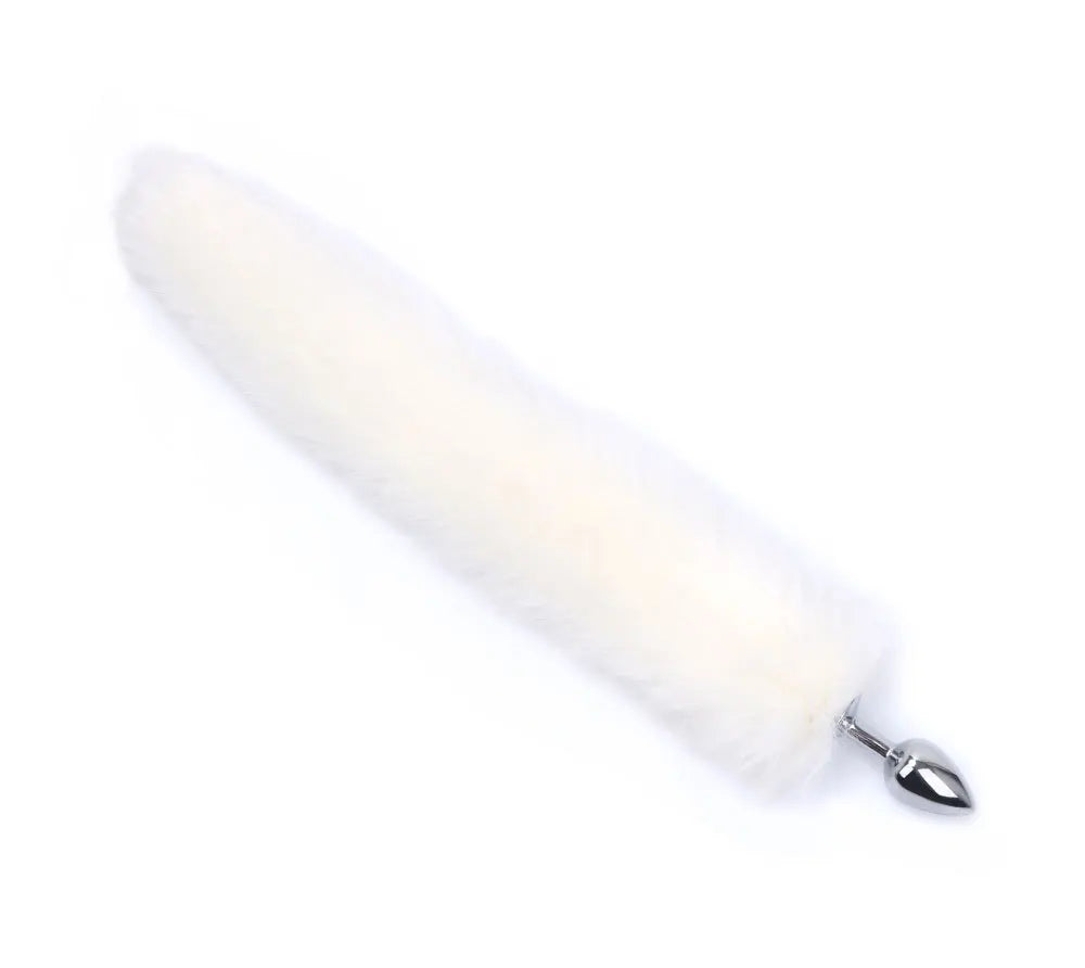 Sexy Fox Anal Plug Tail Anal Toys for Women Adult Sex Product Men Butt Plug Stainles Steel Anal Plug Cosplay Sex Toys for Couple